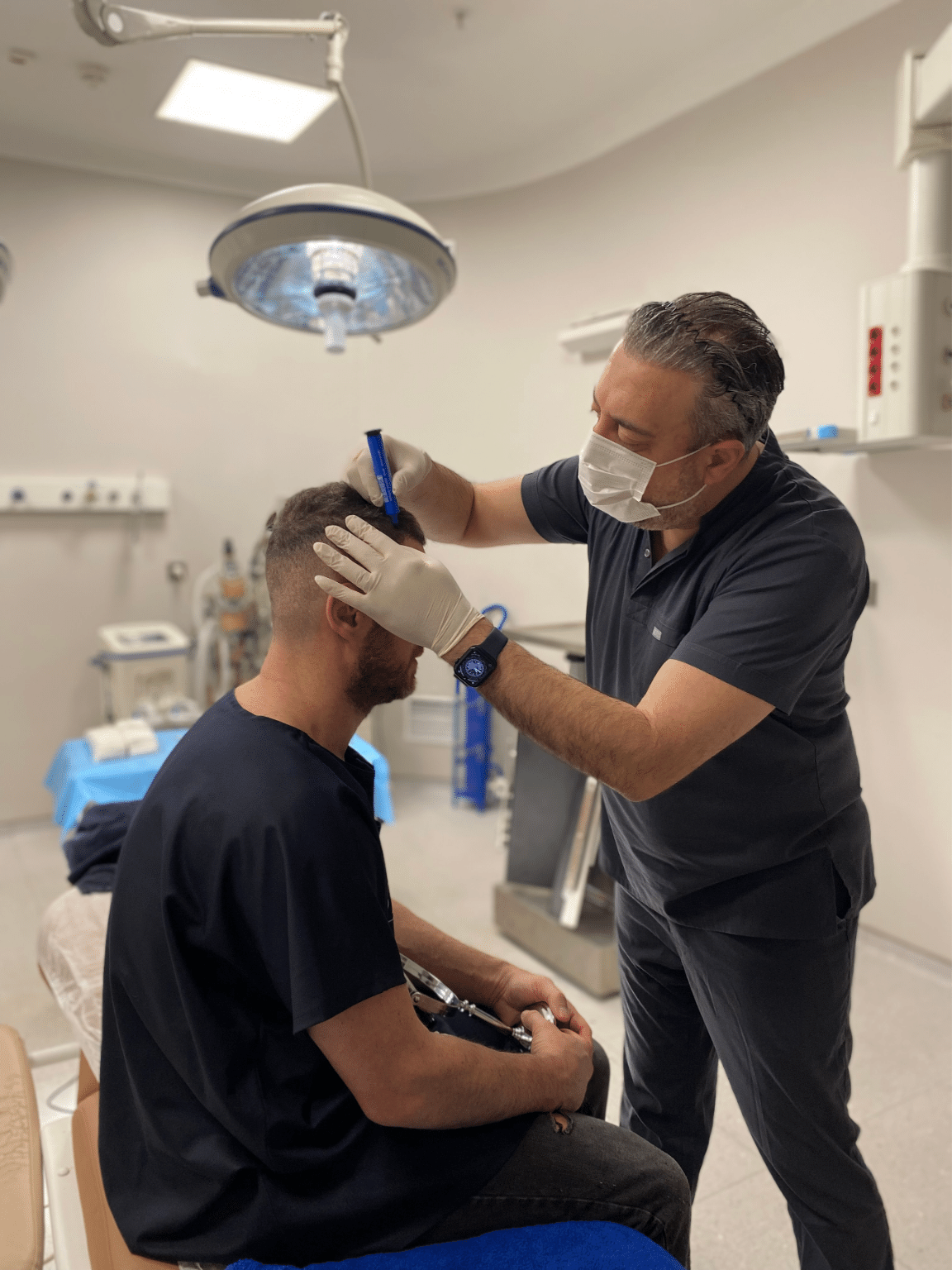 Modern hair transplant facilities in Turkey